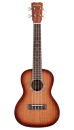 Cordoba 15CM-E Edge Burst Konzert Ukulele, Mahagoni, Tonabnehmer